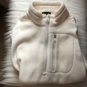 TALBOTS soft quarter-zip